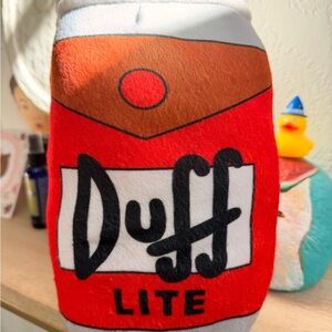 Universal Studio Simpsons Duff Lite Plush Toy